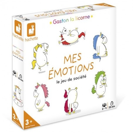 Jeu de société Gaston et les émotions de Janod